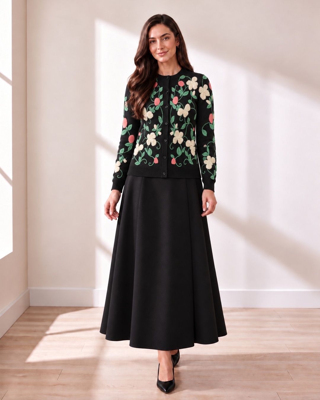 Floral Cardigan