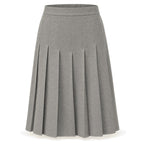 Pleated Skirt in Grey