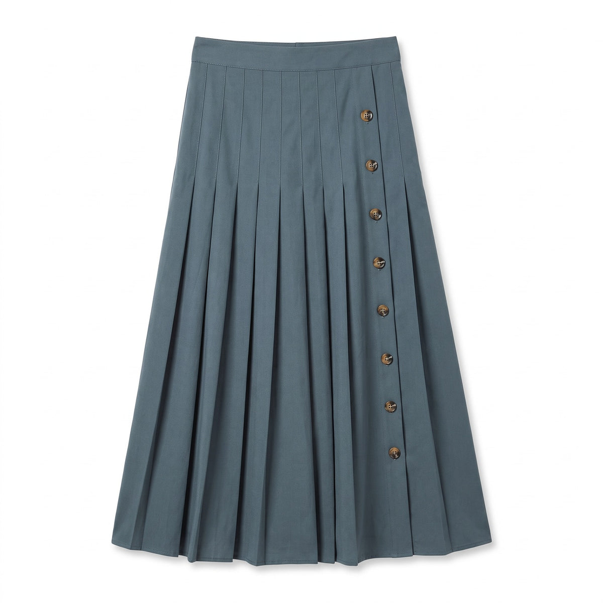 Pleated Skirt in Teal